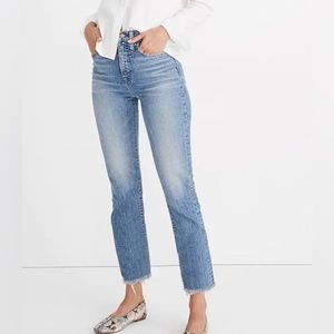 Raw Hem Perfect Vintage Madewell Jeans